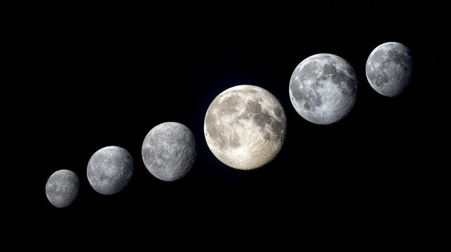 The Moon is slowly moving away from Earth by a few centimeters each year. 