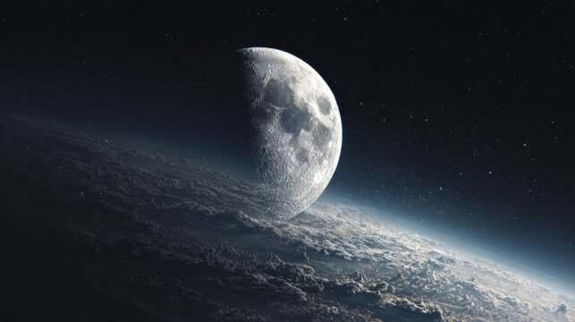 The Moon is slowly moving away from Earth by a few centimeters each year. 