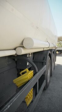 Detail wheel chocks for trucks 