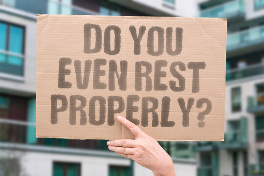 "Do You Even Rest Properly?" Modern productivity culture systematically discourages adequate physiological and psychological recovery. REST. MODERN. CULTURE. DISCOUR. RECOVER.