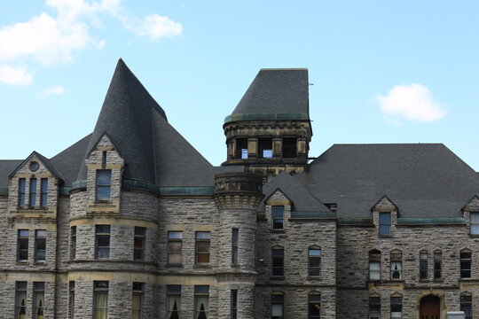 Ohio's Mansfield Reformatory - built in 1886, the prison closed in 1990 and was made famous by the film Shawshank Redemption in 1994. The Reformatory is currently a popular museum.