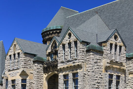 Ohio's Mansfield Reformatory - built in 1886, the prison closed in 1990 and was made famous by the film Shawshank Redemption in 1994. The Reformatory is currently a popular museum.