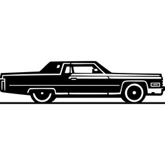 Naklejka premium Cadillac Eldorado Icon Vector
