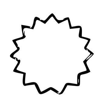 hand-drawn price tag SVG element