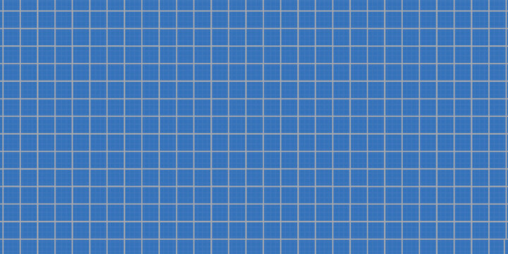 Blueprint graph paper background. Line grid pattern.