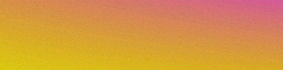 Fototapeta premium Soft pink melts into sunny yellow in this horizontal pastel gradient banner, offering a cheerful, modern base for web headers, social media covers, or playful branding.
