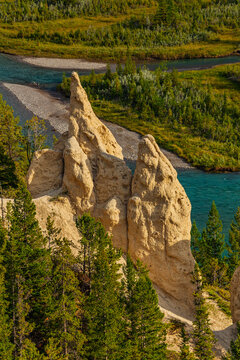 Hoodoos, Banff National Park, Alberta, Canada