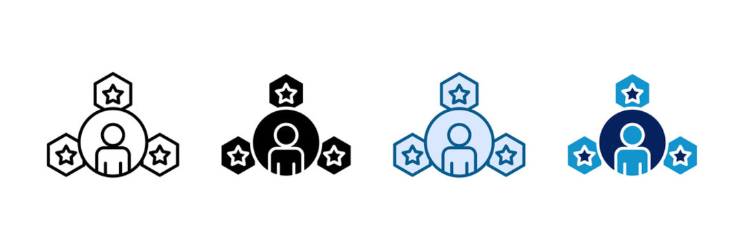 Customer Loyalty Icon Set Multiple Style Collection