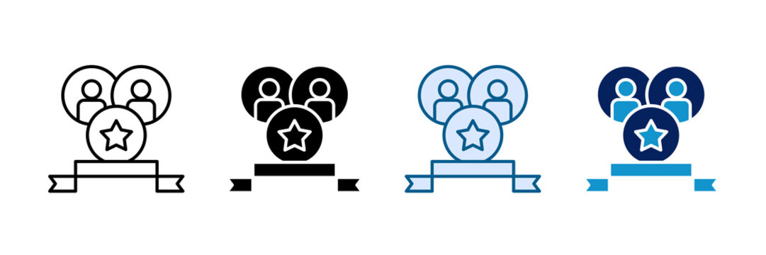 User Experience Icon Set Multiple Style Collection