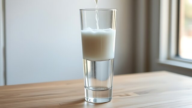 malleability. Tall slender glass of Turkish raki turning milky white with water. bar promotions, beverage menus, designed for food & beverage menus and cafe branding, used by sales representatives.