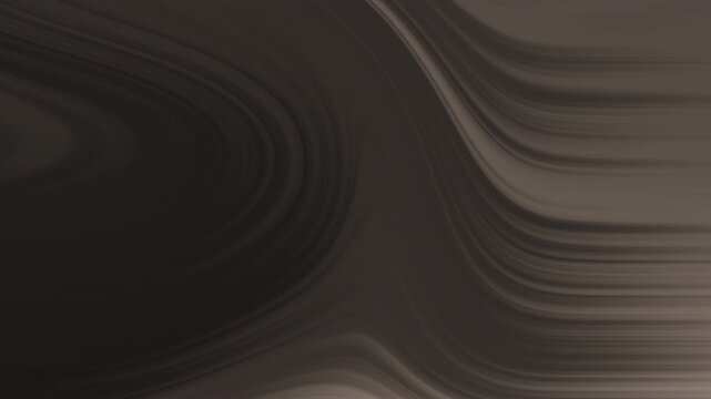 Abstract dark brown wavy background with smooth flowing curves and elegant silk texture for luxury branding, digital wallpaper, and modern web design