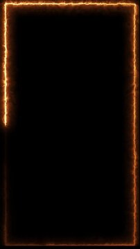 Two light swords clash in darkness animated.