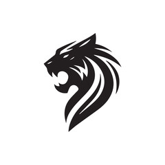 Fototapeta premium vector image of a lion
