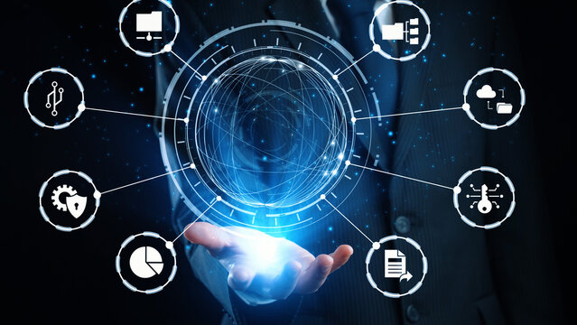 Concept of managing online folders with digital file organization, cloud storage, and secure sharing. Online folders improve workflow, online folders ensure access control. Gist