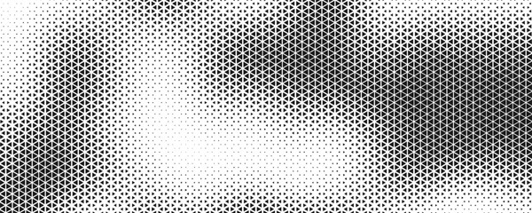 Monochrome halftone background with a gradient of dots creating a modern and minimalist design element EPS vector © anindita
