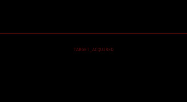 Target acquired hud overlay animation