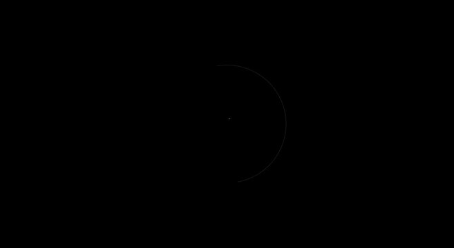 Minimalist loading spinner animation