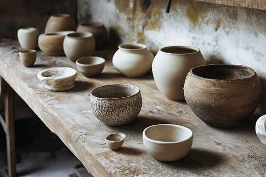 Nordic Ceramics Workshop Banner for Online Pottery Class and Scandinavian Interior Design