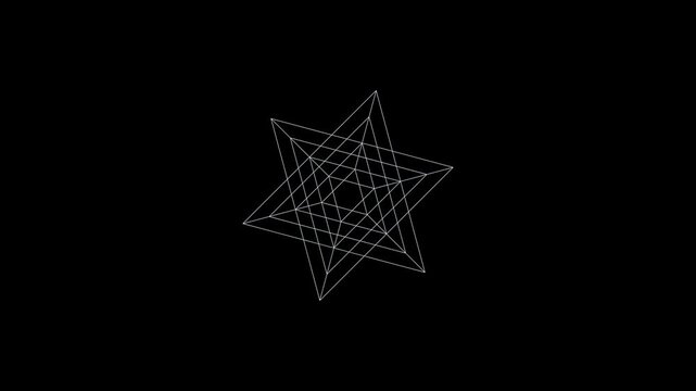 Geometric Fragmentation Reveals Minimalist Motion Design Element