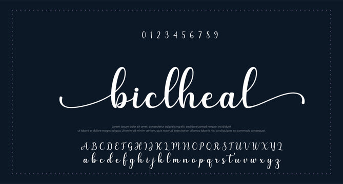 Handwritten Signature Editable Text Effect Template 