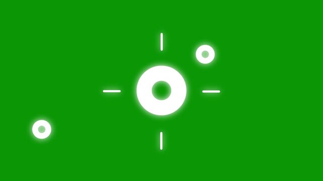 Circle fireworks explosion line shape burst animation with glowing radial pop up blast, geometric sparks, motion graphics in After Effects on green screen background for overlays 4K