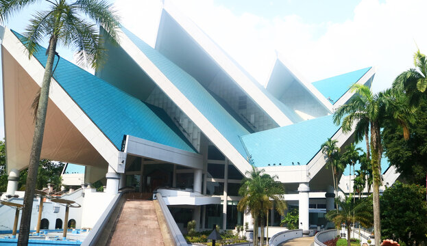Kuala Lumpur, Malaysia - January 17, 2026: Istana Budaya or the Palace of Culture is Malaysia's premier venue for all types of theatre, including musical theatre, operetta, classical concerts and oper