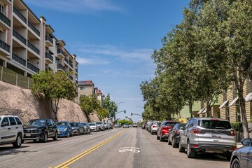 Obraz premium university heights and hillcrest neighborhoods, san diego, california