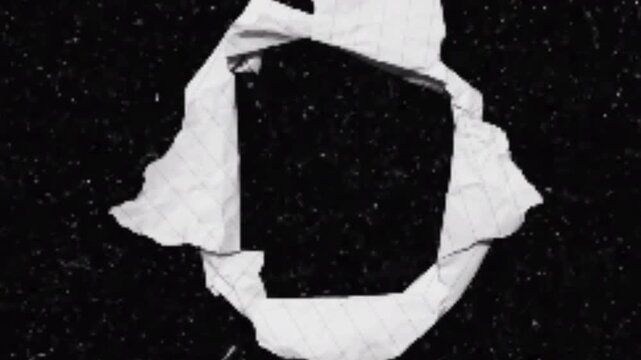 unwrap hole in the paper