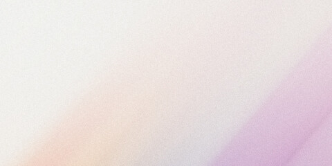 Obraz premium Gentle pastel gradient of cream to pink and purple with fine grain texture, elegant abstract background.