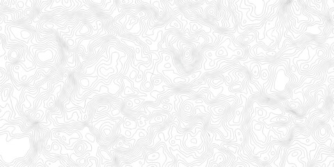 Abstract Topographic Minimal Contour Map Line  Seamless Pattern Geographic Topography Line  Design. © MDRobin