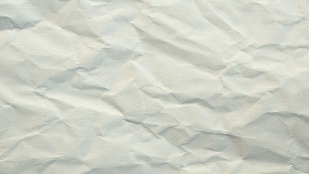 Abstract crumpled and creased recycle paper texture background