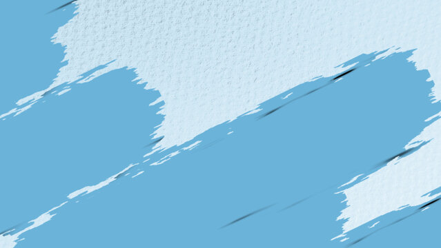 Brush Splatter Animated Typography Title Wide for Social Media