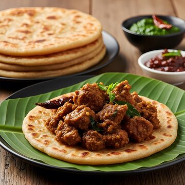 Kerala parotta and beef fry a delicious south indian culinary delight