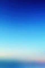 Obraz premium Soft blue ombre blur creates a tranquil abstract background