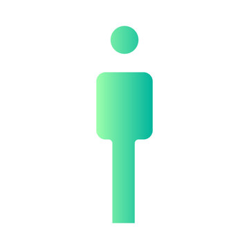 person gradient icon