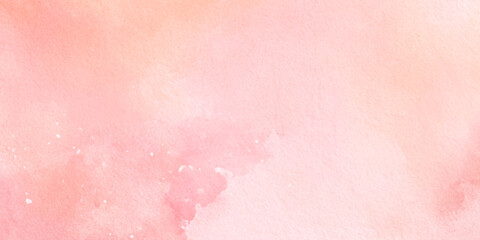 Fototapeta premium Soft pink watercolor background with white specks and subtle texture for design and artistic projects