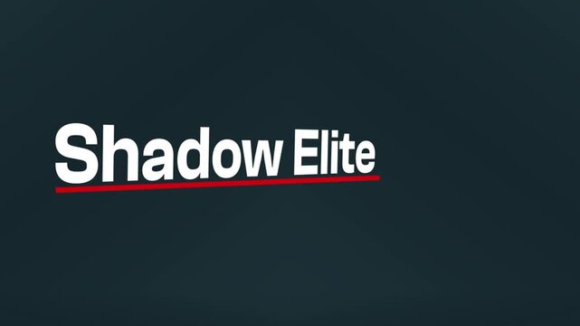Shadow Elite Text: The elegant text Shadow Elite is a captivating visual, a perfect addition to projects related to technology, sophistication, or strategic concepts. 
