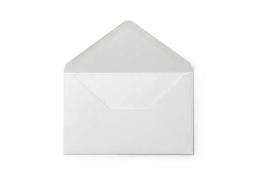 A white envelope with a flap closed, ready for mailing or correspondence.