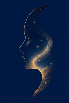 weird face galaxy sky 