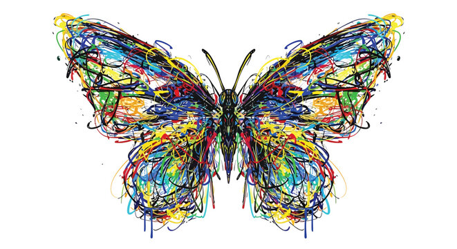 Rainbow Butterfly