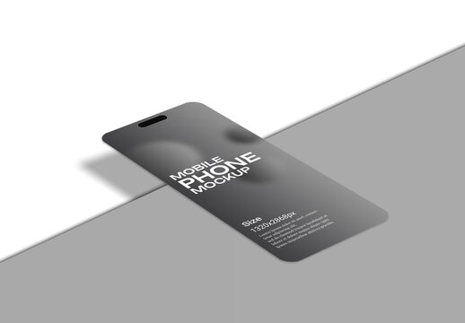 Mobile Phone Screen Mockup