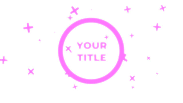 Dynamic Flat Text Animation with Shape Morphing and Kinetic Particles