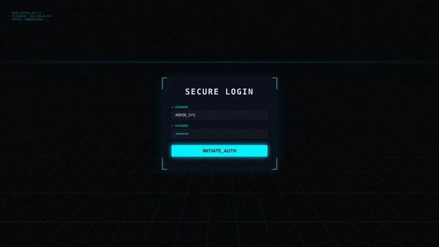 Digital System Access Granted After Secure Login Authentication