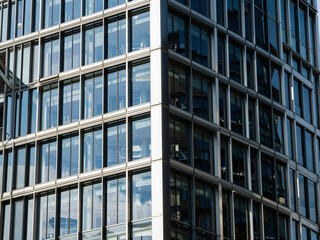 Obraz premium Modern office building glass facade