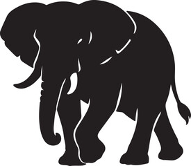 Fototapeta premium Elephant silhouette