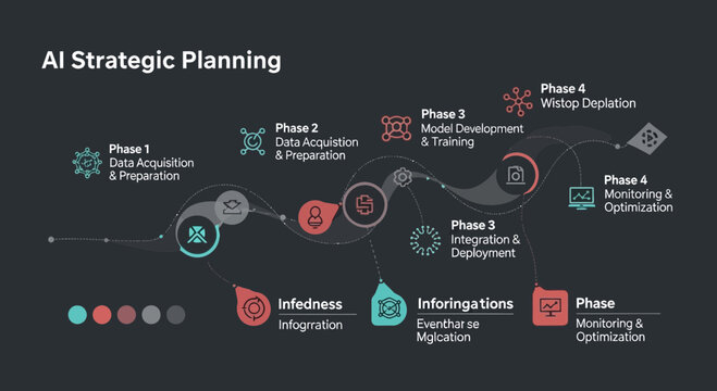 AI Strategic Planning Process Flowchart.