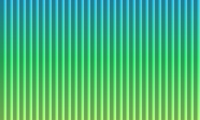 Obraz premium Vibrant Blue and Green Gradient Fractal Glass Background with Vertical Ribbed Texture