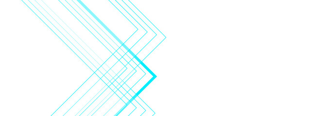 Obraz premium Abstract blue background vector illustration featuring futuristic digital lines and light shapes for a modern technology business banner or web backdrop template