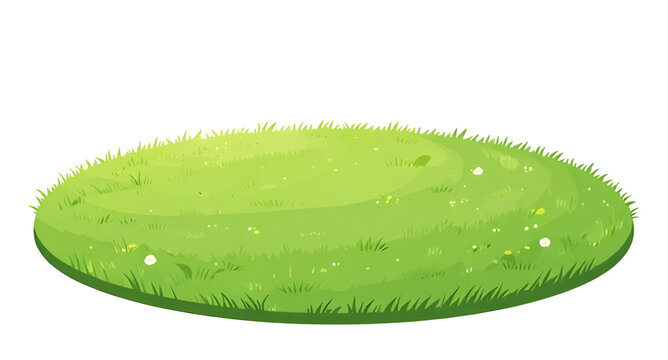 cartoon grass plot vector illustration, vibrant green lawn graphic, nature meadow landscape design, fresh garden turf artwork, outdoor grassy field illustration, colorful spring grass vector, playful 