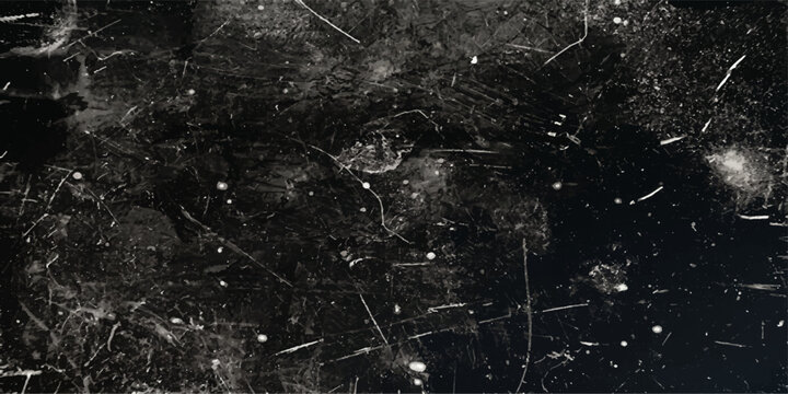 A dramatic, texture of vintage scratches on a dark black background, creating an evocative image. for art, banner, web, ui, branding, art, background